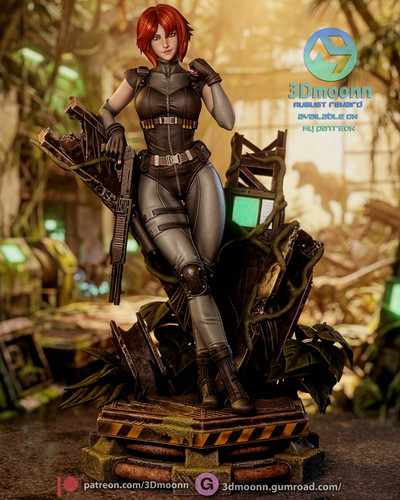 Sexy dino crisis regina - sexy, red